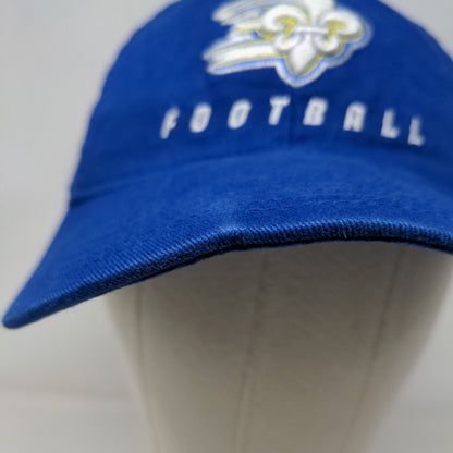 Adidas Men's Slideback Hat Blue OSFA Embroidered Limestone Saints Logo