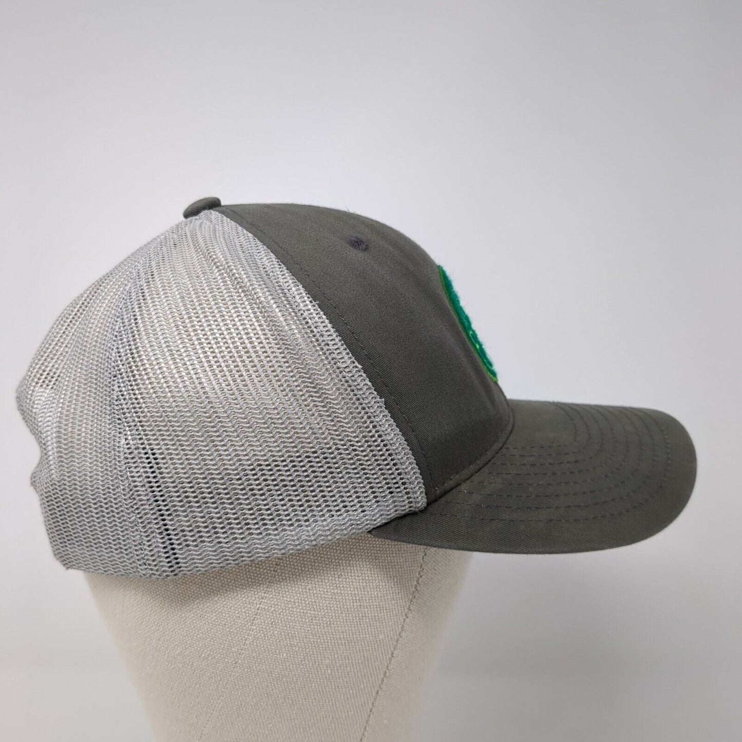 Dolores River Brewery Snapback Trucker Hat Gray One Size Mesh Back
