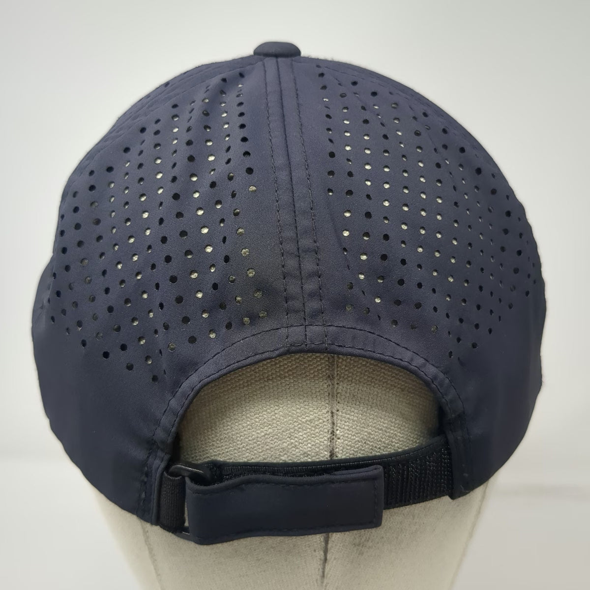 Branded Bills Mesa Verde Country Club Baseball Cap Gray One Size Perforated Hat