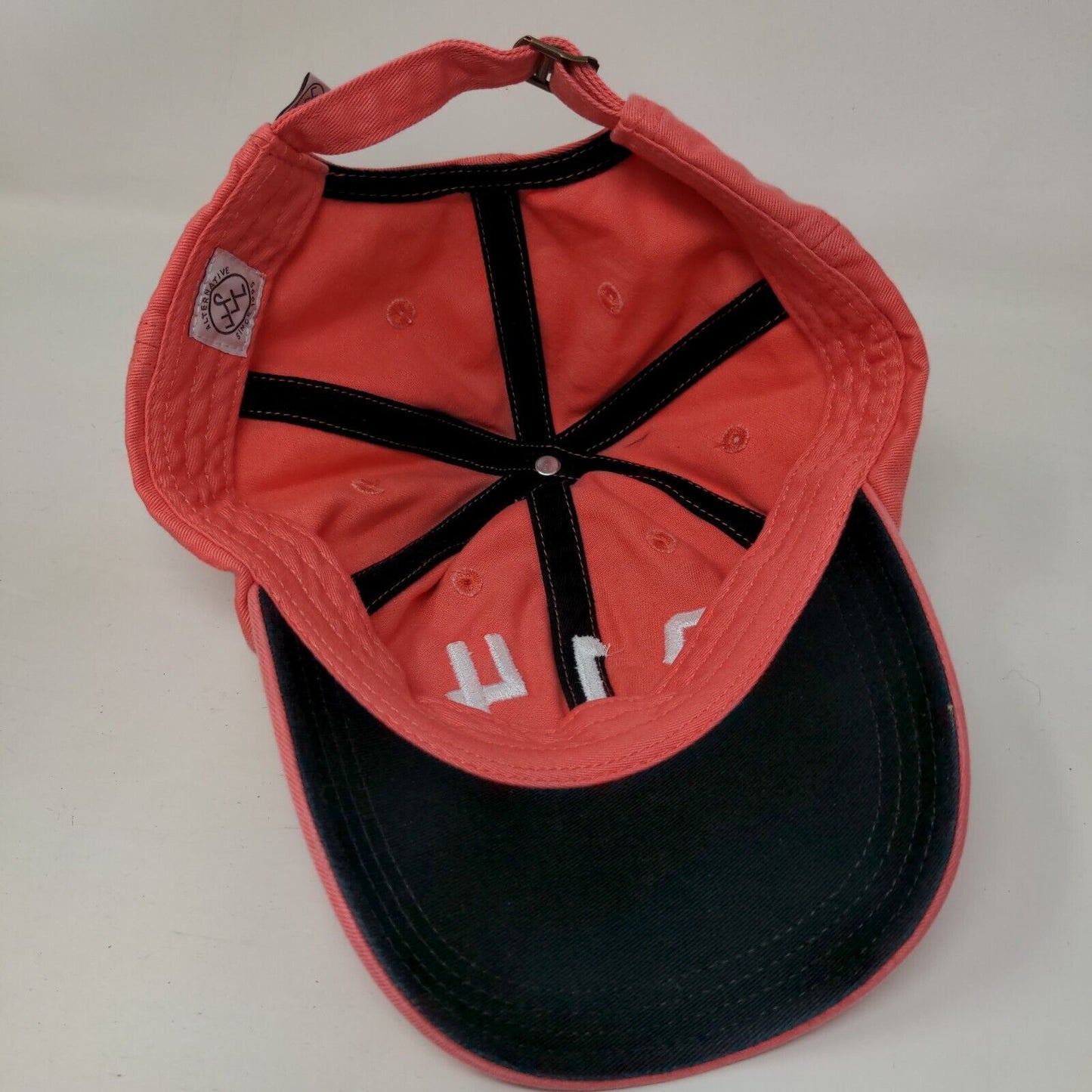 Number 814 Slideback Hat Pink OSFA Adjustable Embroidered Alternative W/Tags