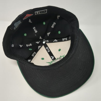 Pacific Headwear Fitted Hat Multicolor Size 7 1/8 Embroidered D-Series 6 Panel