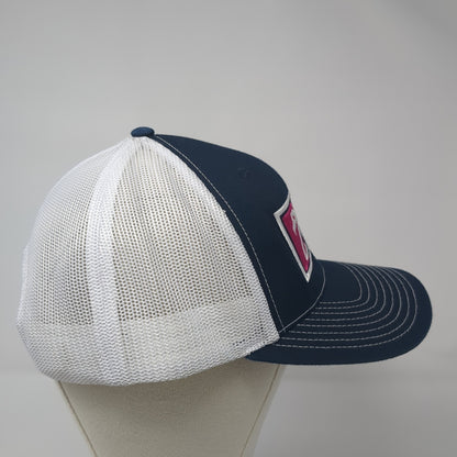 Franz Witte Est. 1971 Trucker Hat Blue One Size Adjustable Mesh Back Richardson