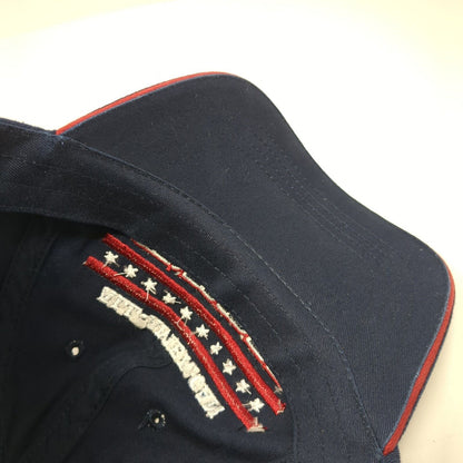 All-American Grandpa Slideback Hat Blue OS Adjustable Embroidered Patriotic