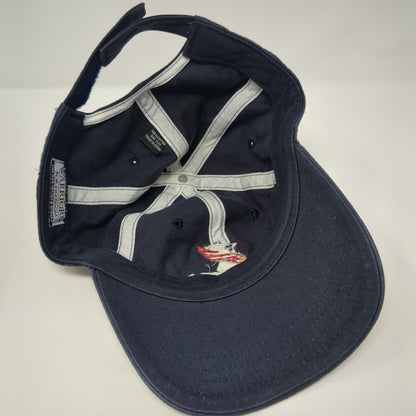 Warriors for Freedom Strapback Hat Blue One Size Embroidered Pukka