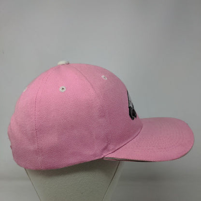 NFL Women's Strapback Hat Pink OSFA Embroidered Philadelphia Eagles Logo Acrylic