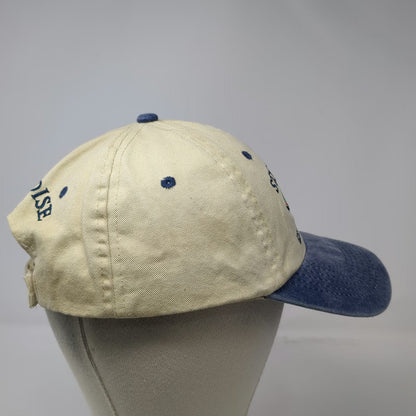 Baseball Cap Beige Blue One Size St Thomas US Virgin Islands Paradise Hat