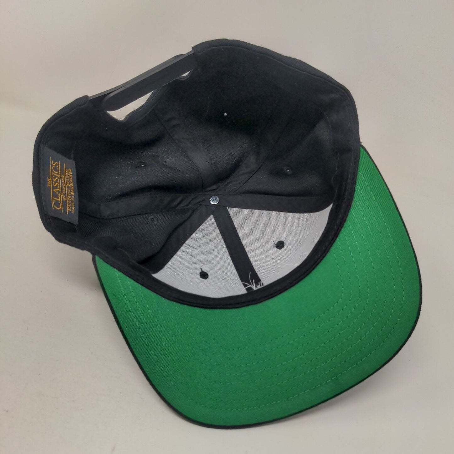 Suforia Snapback Hat Black One Size Embroidered The Classics Yupoong