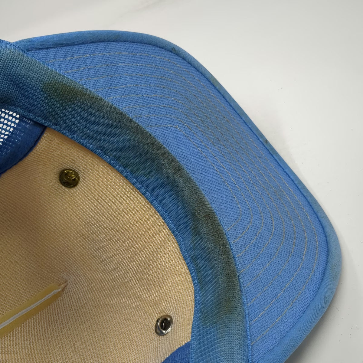 Sportcap Trucker Hat Blue White Idaho Centennial Jubilee Stanley Pins Vintage