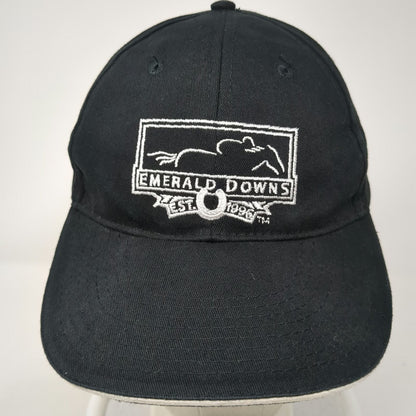 Associated Premium Emerald Downs Sound Transit Black One Size Baseball Cap Hat