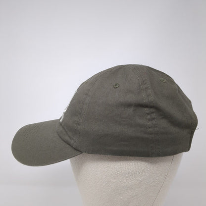 H Hornady Strapback Hat Green One Size Adjustable Embroidered 6 Panel