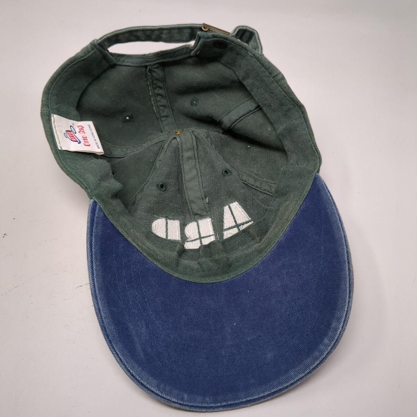 ABB Slideback Hat Multi One Size Embroidered Colorblock Otto 6 Panel
