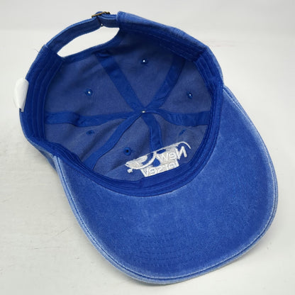 New Jersey Lottery Embroidered Logo Blue Baseball Cap One Size Adjustable Hat