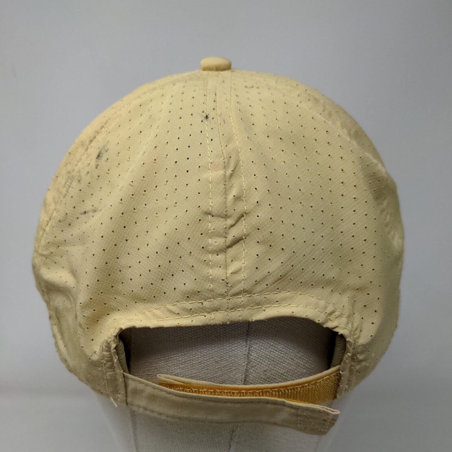 Timber Pines Golf Clubs Strapback Hat Yellowish-Tan Embroidered 6 Panel