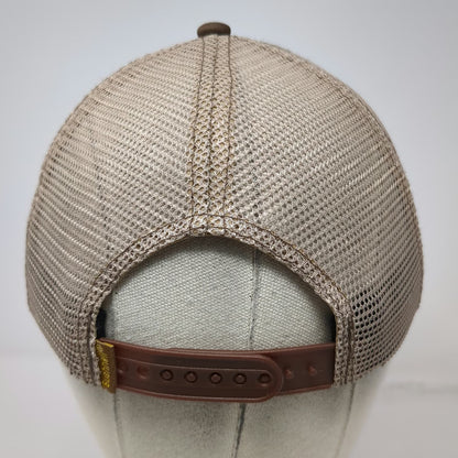 Bushnell Trucker Hat Brown One Size Can't Stop The Flop Hunting Mesh Snapback