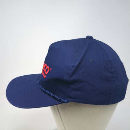 Avemco Insurance Company 5 Panel Blue One Size Rope Snapback Airplane Hat Cotton