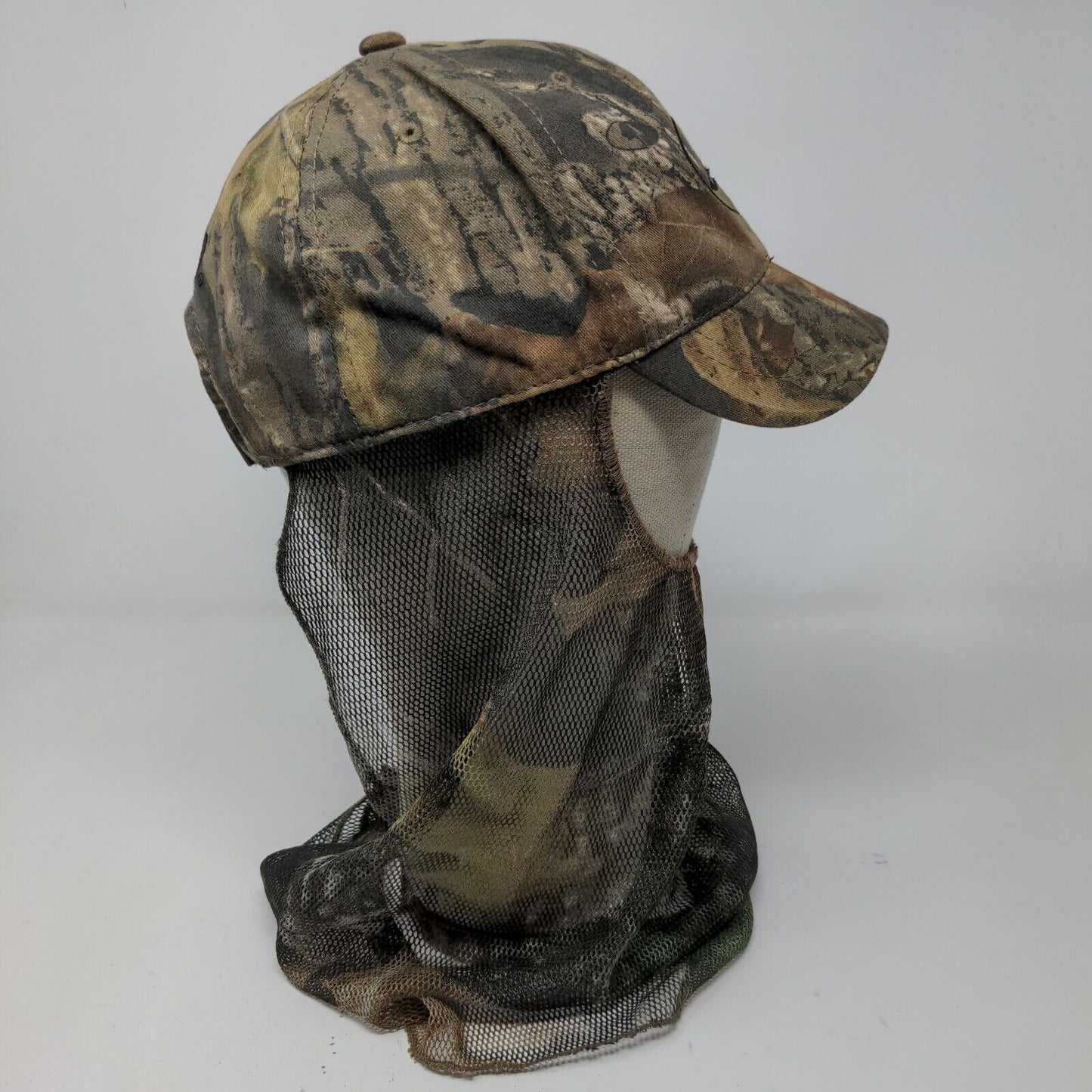 RedHead Men's Strapback Camo Hunting Hat OSFM Mesh Sun Neck Guard Embroidered