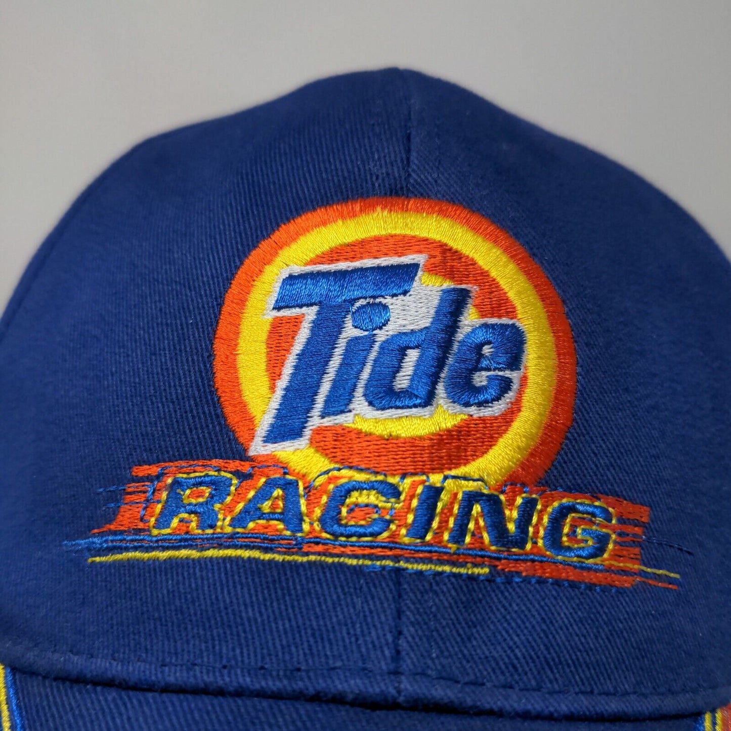 Tide Racing Men's Snapback Hat Blue OSFA Embroidered #32 Downy Logo