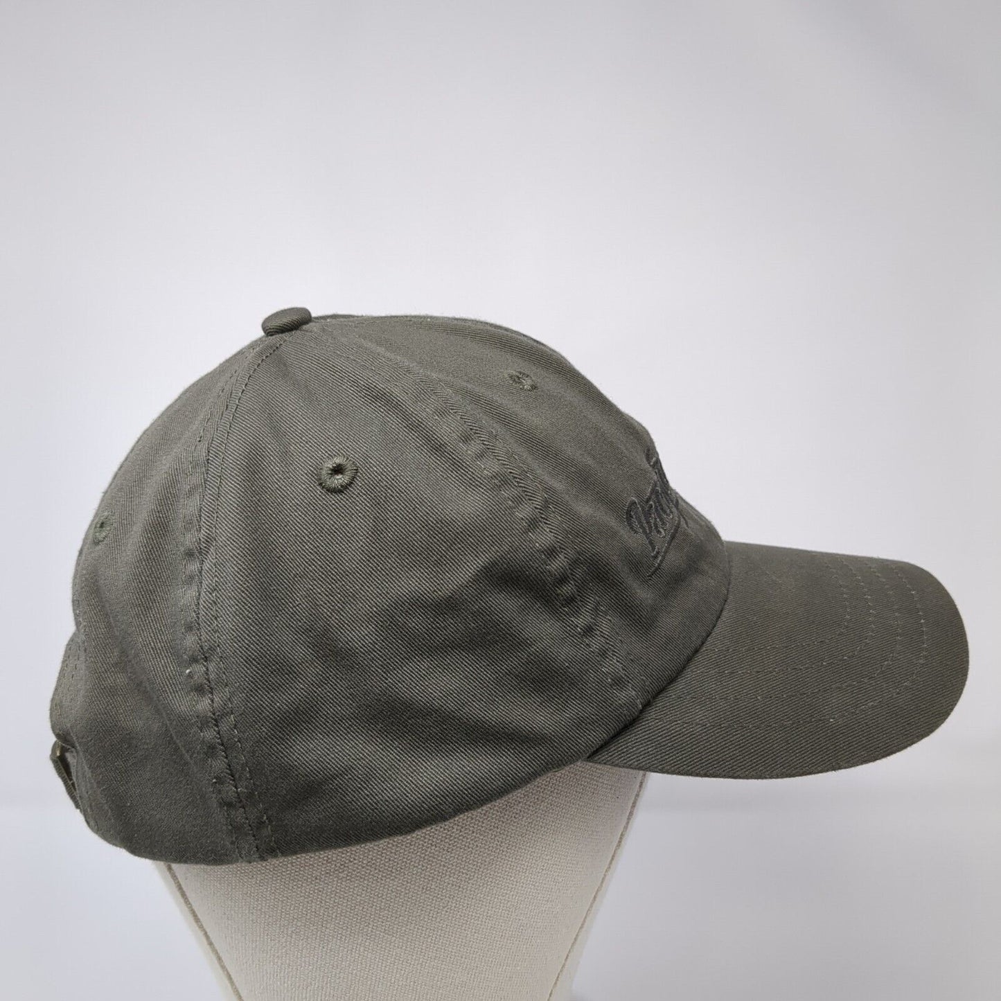 Pacific Seafood Slideback Hat Gray One Size Adjustable Embroidered
