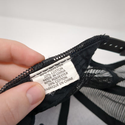 Legacy Church Snapback Mesh Back Trucker Hat Black One Size Embroidered