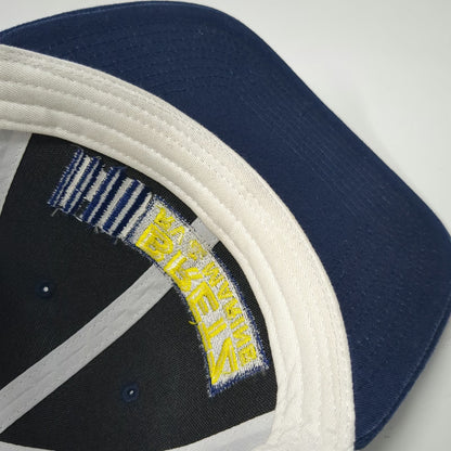 Outdoor Cap Trucker Hat Blue White One Size Mesh Back Snapback Bretz RV Marine