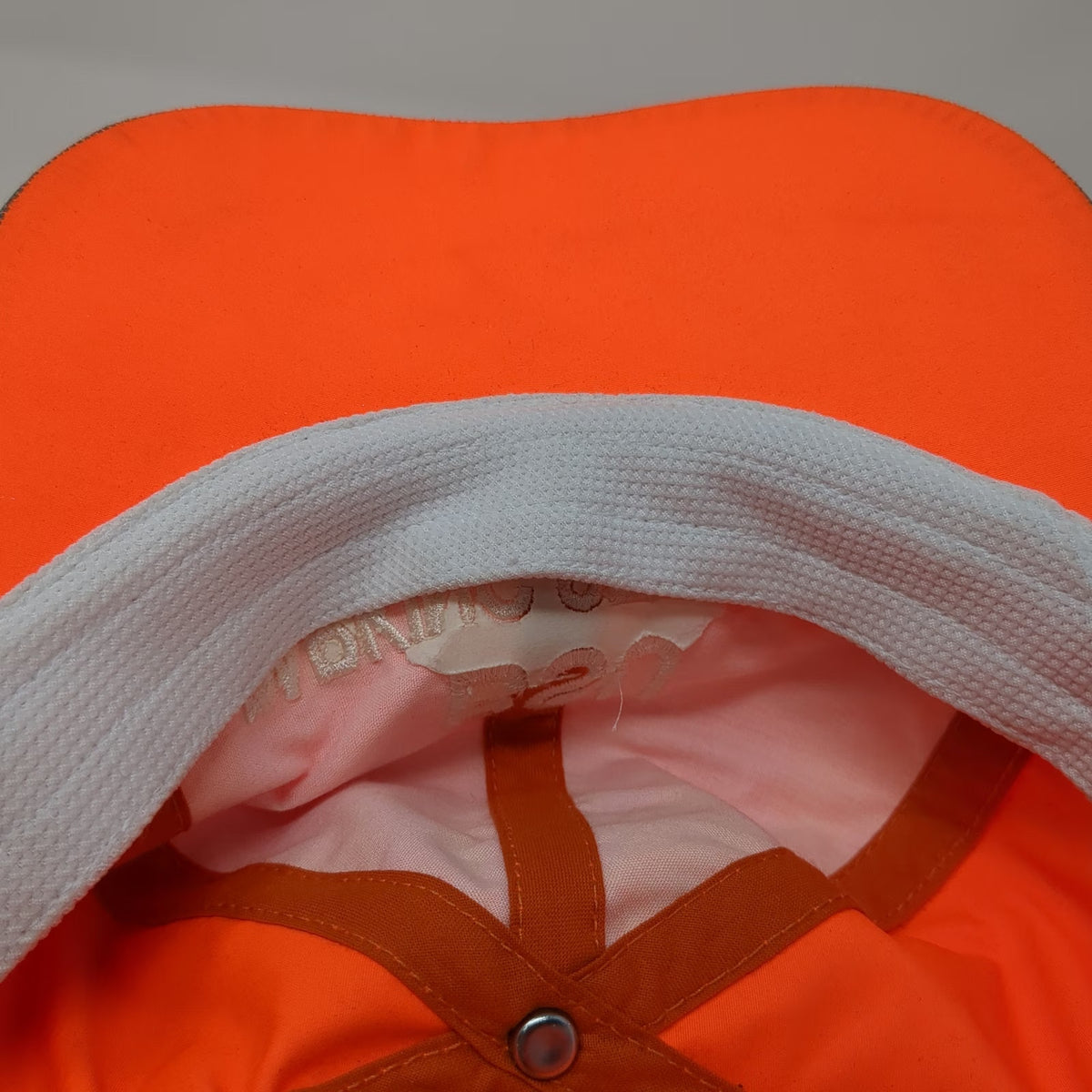 Port Authority Baseball Cap Orange One Size Reflective BSU Parking Services Hat