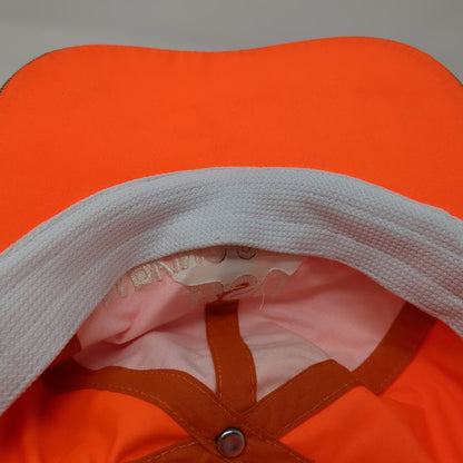 Port Authority Baseball Cap Orange One Size Reflective BSU Parking Services Hat