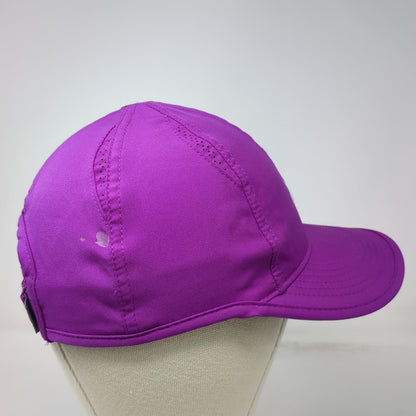 Nike Baseball Cap Purple One Size Dri-Fit Featherlight Swoosh Logo Strapback Hat