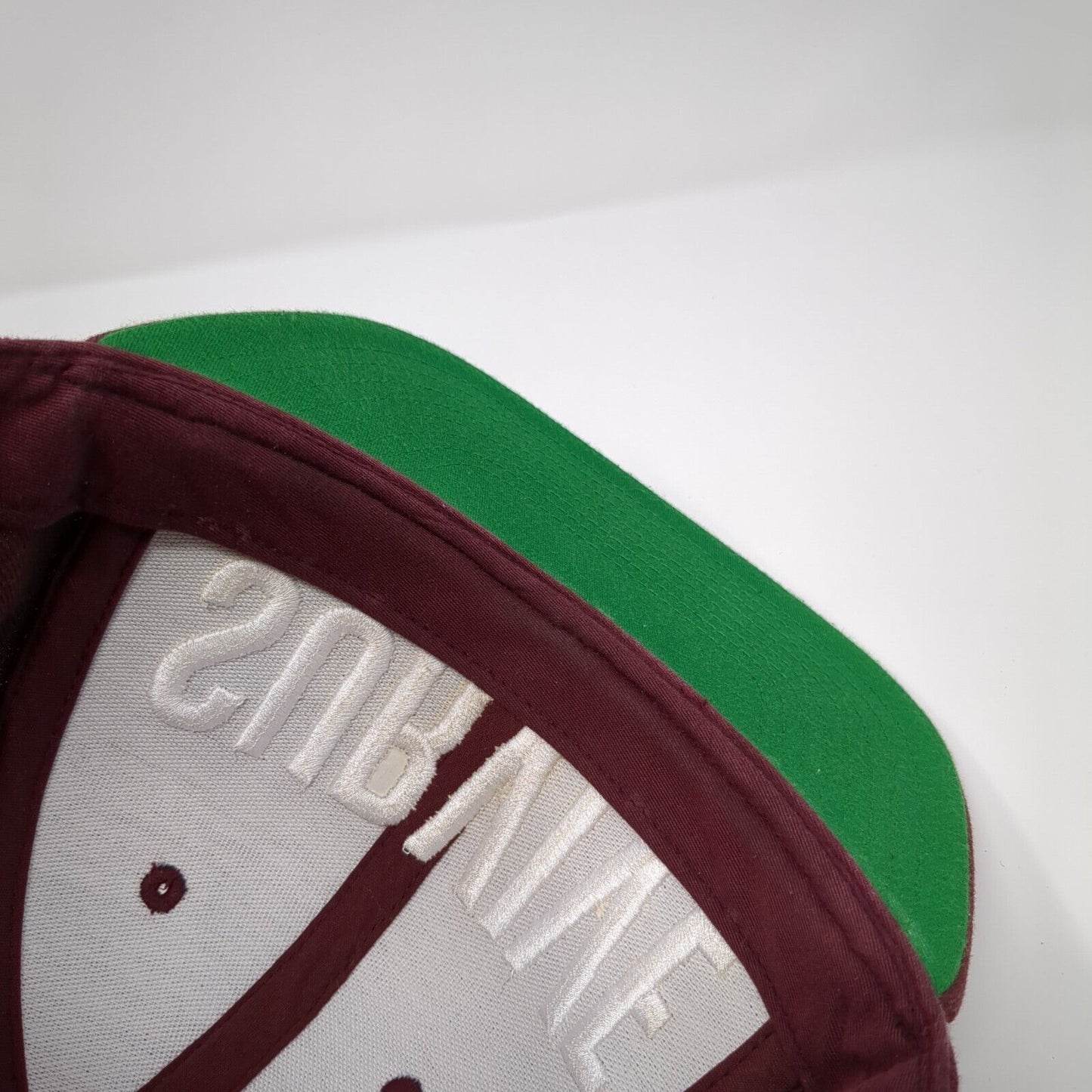Survive Snapback Hat Red One Size Adjustable Embroidered The Classics Yupoong