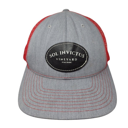 Sol Invictus Vineyard Snapback Trucker Hat Multi One Size Mesh Back
