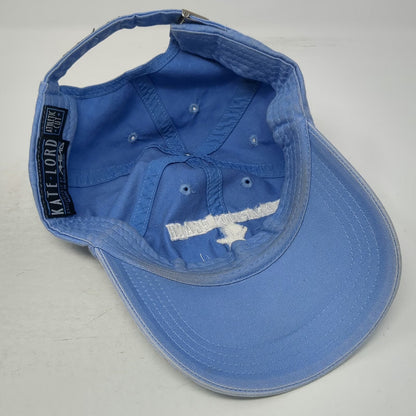 Kate Lord Athletic Cut Hampton Beach Starfish Blue One Size Baseball Cap Hat