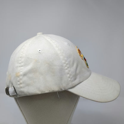 Zkapz Baseball Cap White One Size Pro-Duffers Golf Crest Patch Slideback hat