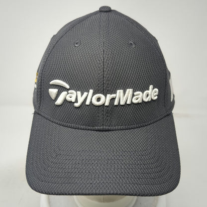 New Era TaylorMade Baseball Cap Gray XL M1 PSi 39THIRTY Stretch Fit Mesh Hat