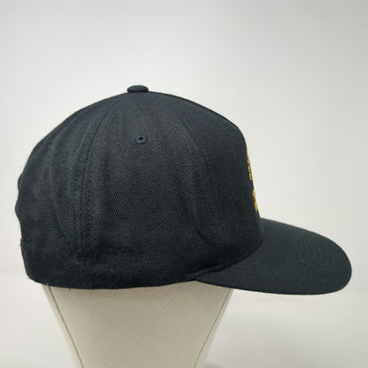 Yupoong 5 Panel Black One Size Hat Gracie Humaita New Jersey Snapback Flat Brim