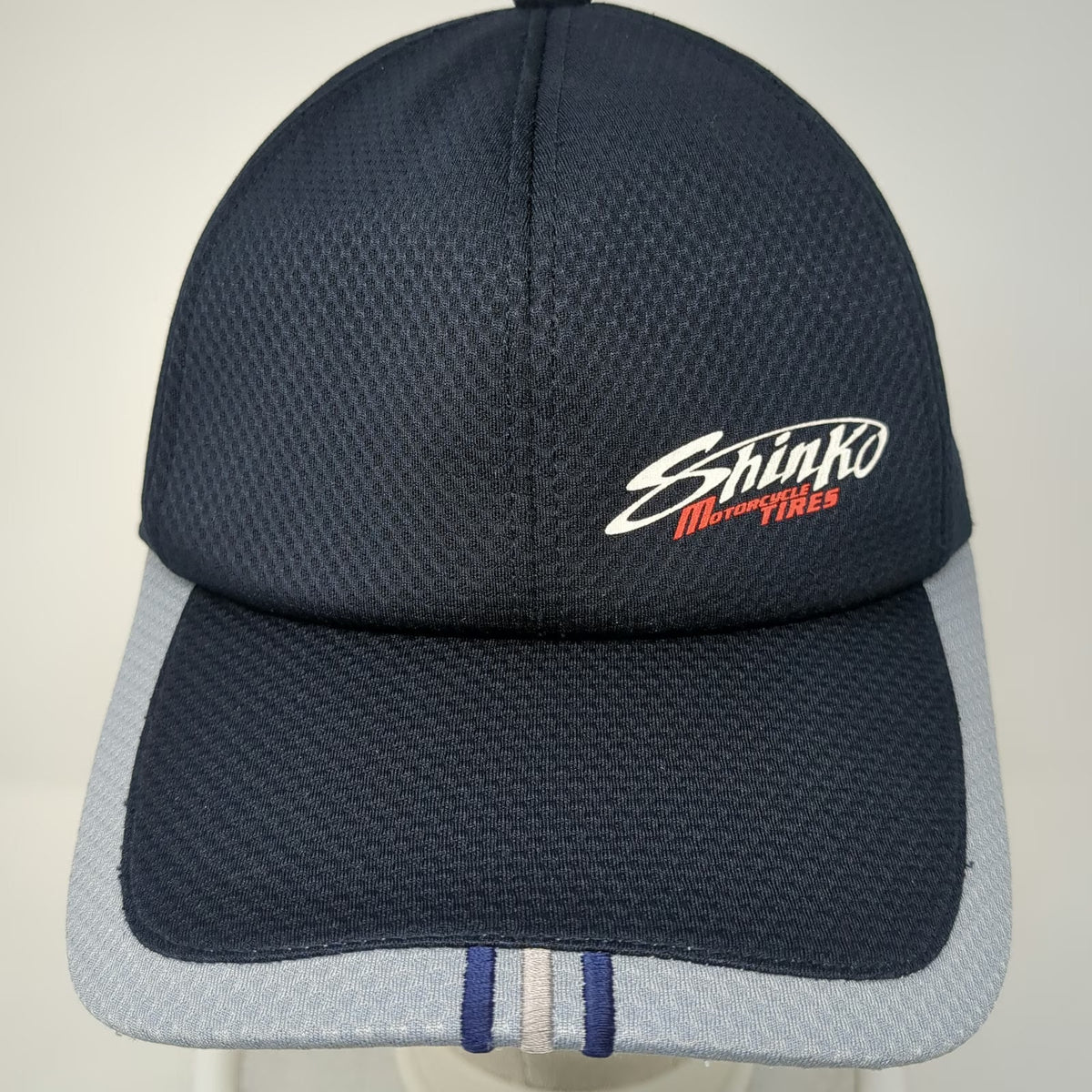 Shinko Motorcycle Tires Blue One Size Baseball Cap Mesh Performance Logo Hat