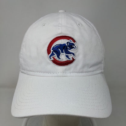 New Era 9Twenty Men's Slideback Hat White Size OSFM Chicago Cubs Logo