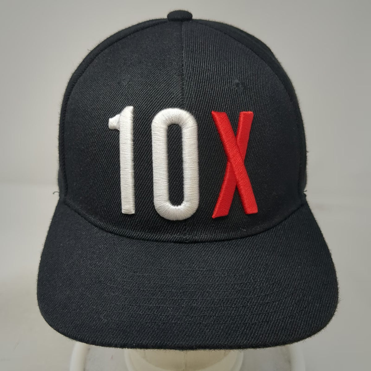 Grant Cardone Snapback Hat Black One Size 10X Embroidered Structured Acrylic
