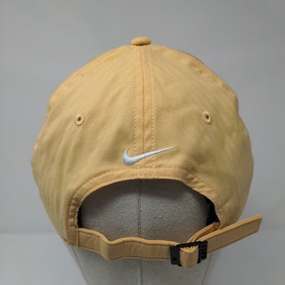 Nike Swoosh Slideback Hat Tan OSFM Embroidered Legacy 91 Dri-Fit
