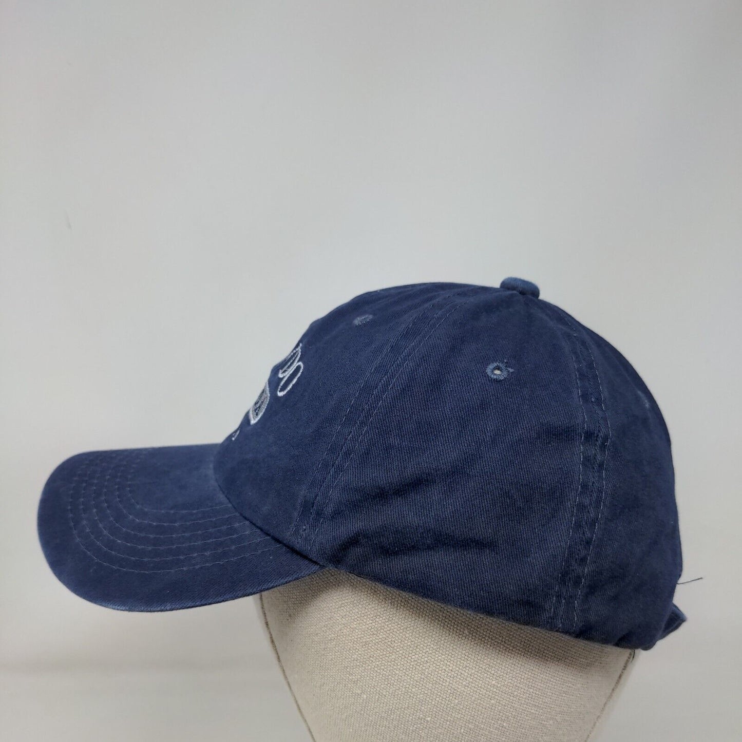 Orlando Florida USA Slideback Hat Blue One Size Adjustable Embroidered Cotton