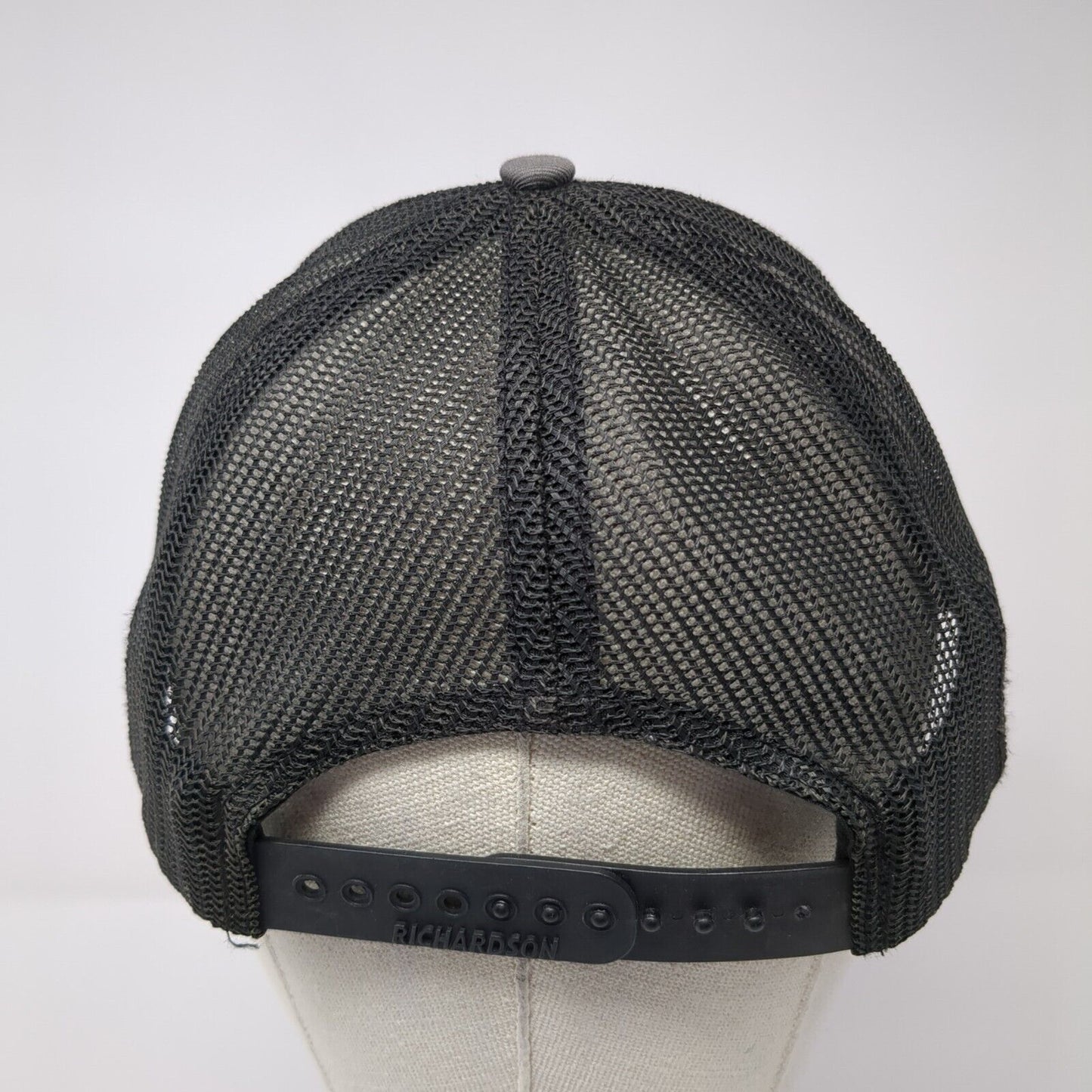 Sandy McLeod Memorial Snapback Trucker Hat Gray One Size Mesh Back