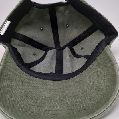 Baseball Cap Green One Size Slow Is Smooth Smooth Is Fast Monkey Slideback Hat