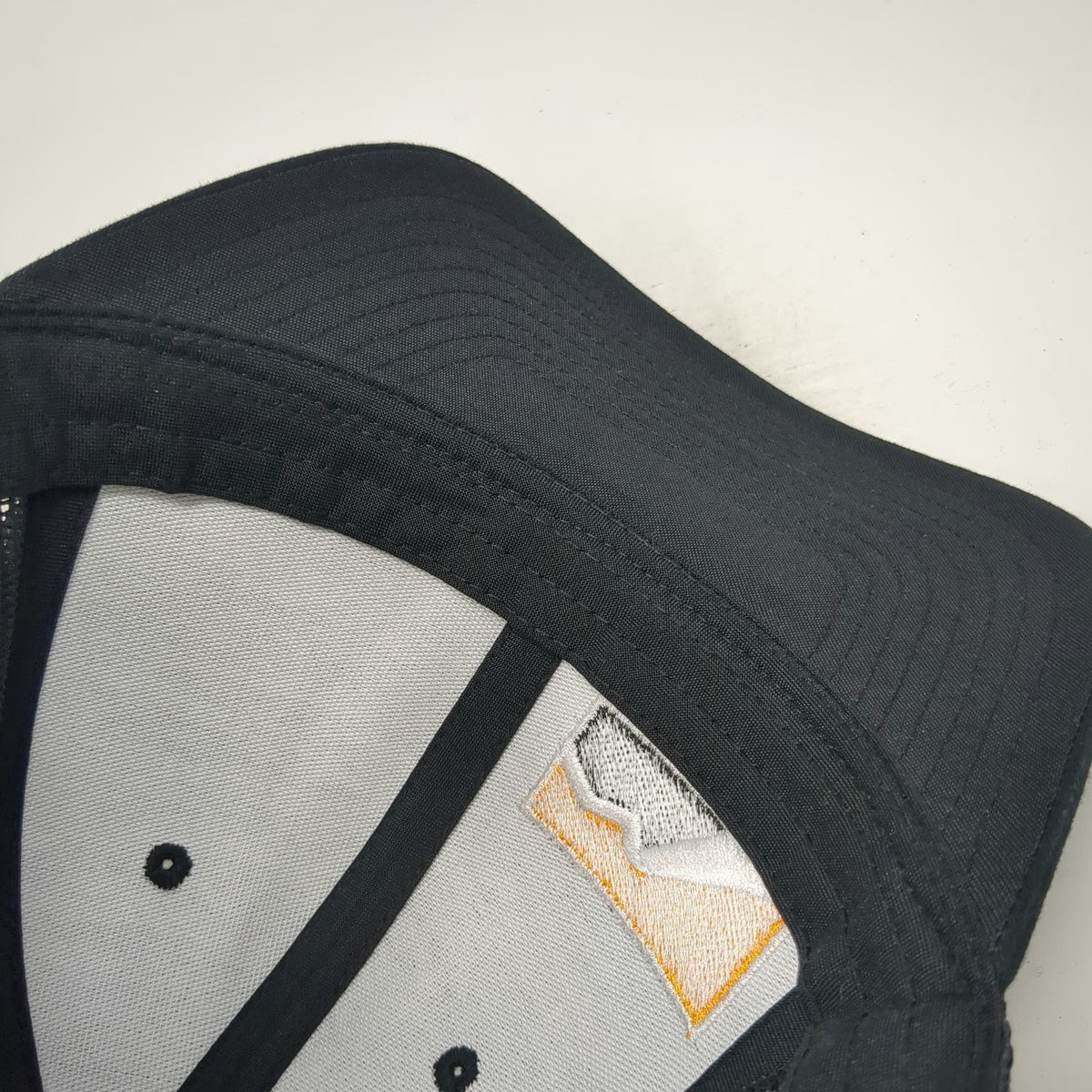 Yupoong Trucker Hat Black One Size Mesh Snapback Milestar Tires Logo Adjustable
