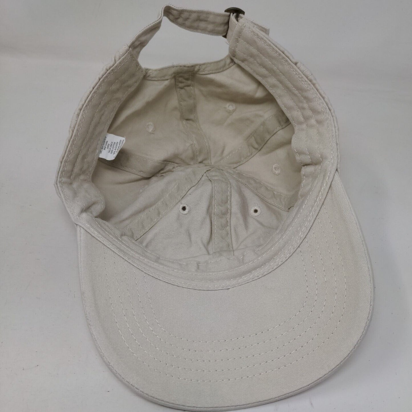 Unbranded Slideback Hat Brown OSFM Adjustable Solid Blank 6 Panel