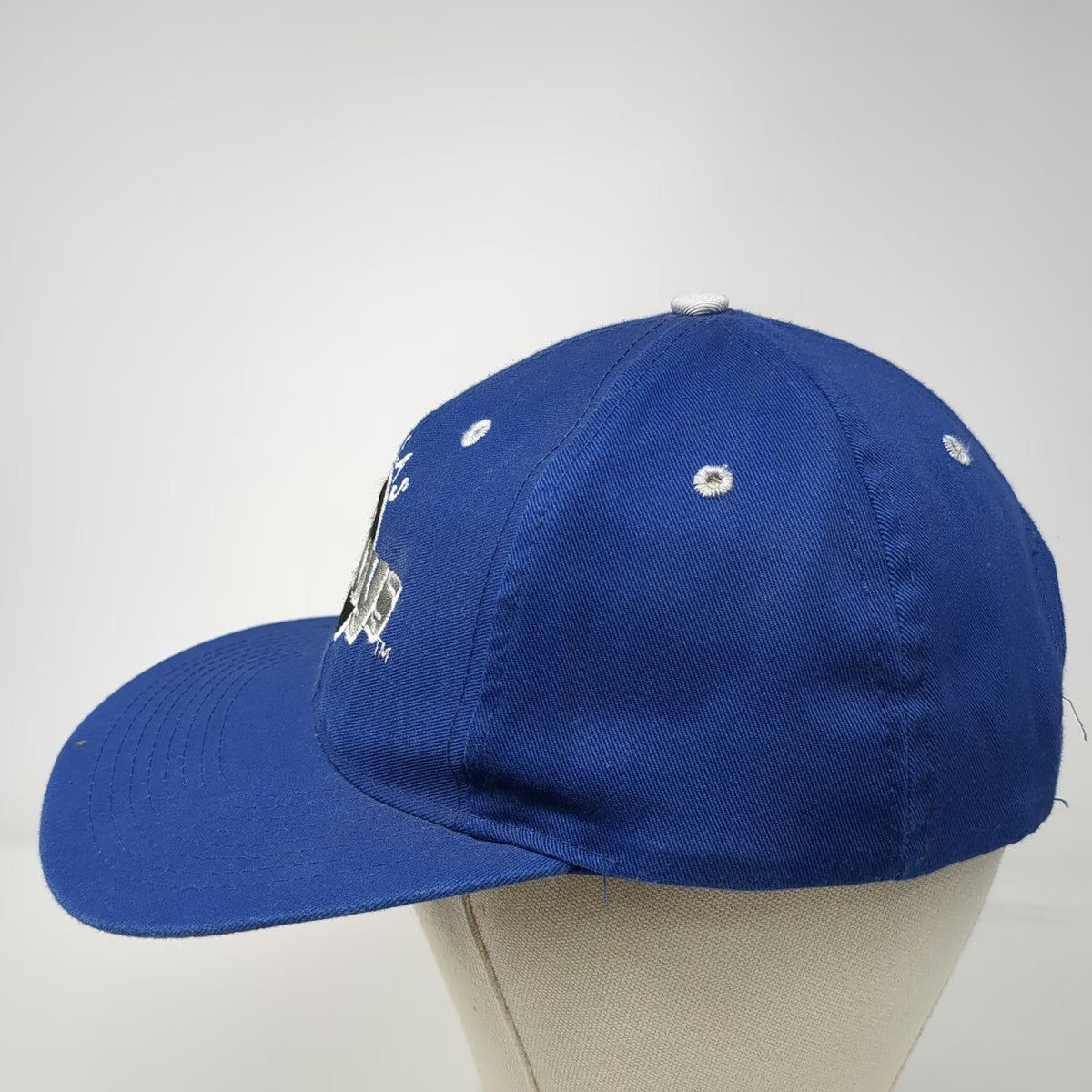 Dallas Cowboys NFL Logo 7 Snapback Blue Hat Embroidered Gray Underbrim Vintage