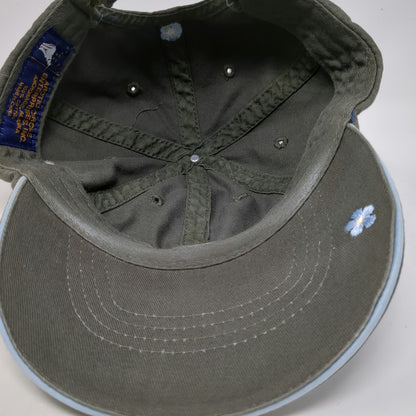 Arctic Circle Alaska Forget-Me-Not Flowers Hat Green One Size Baseball Cap