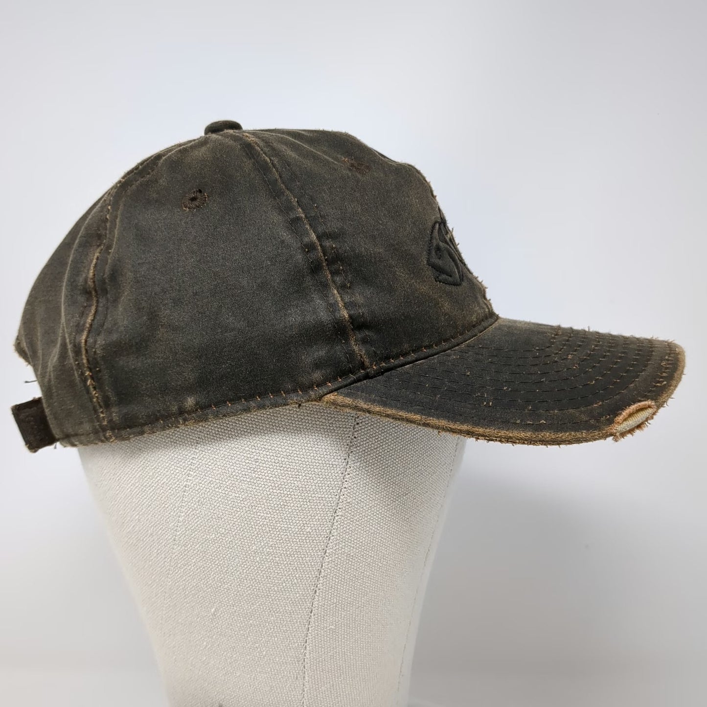 Outdoor Cap Baseball Cap Brown One Size Fish Skeleton Fishing Strapback Hat