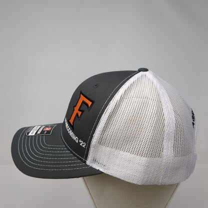 F Homecoming '22 Agri-Service Snapback Trucker Hat Gray OS Adjustable Mesh Back
