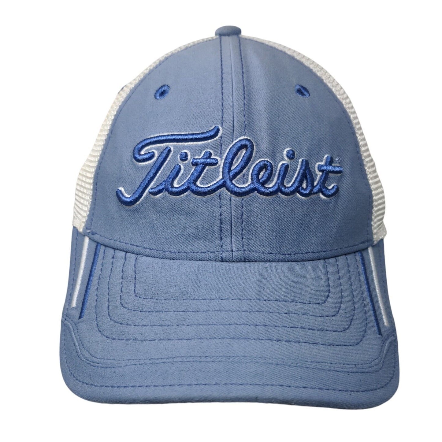 Titleist Mesh Back Fitted Hat S/M Embroidered Colorblock Vent Holes