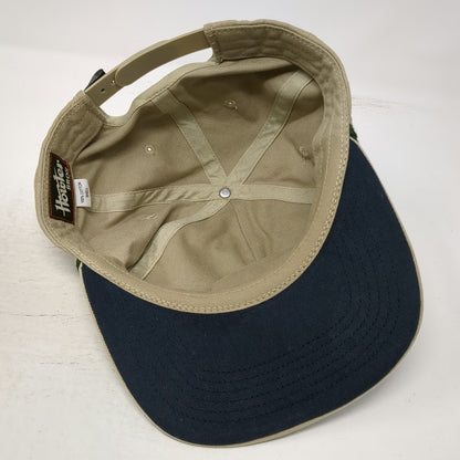 Howler Bros 5 Panel Hat Beige Blue Green One Size Fish Snapback Rope Cotton