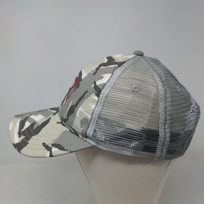Cider Ridge Golf Club Men's Snapback Mesh Back Hat Gray Camo OS Embroidered