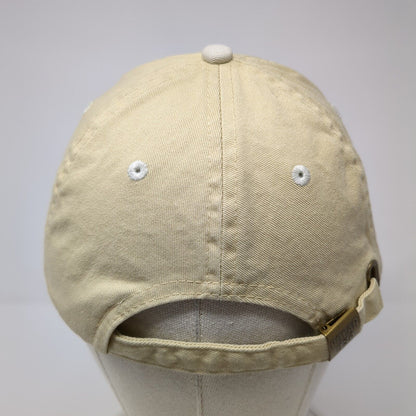 New Mexico Slideback Hat Tan One Size Adjustable Embroidered Polar